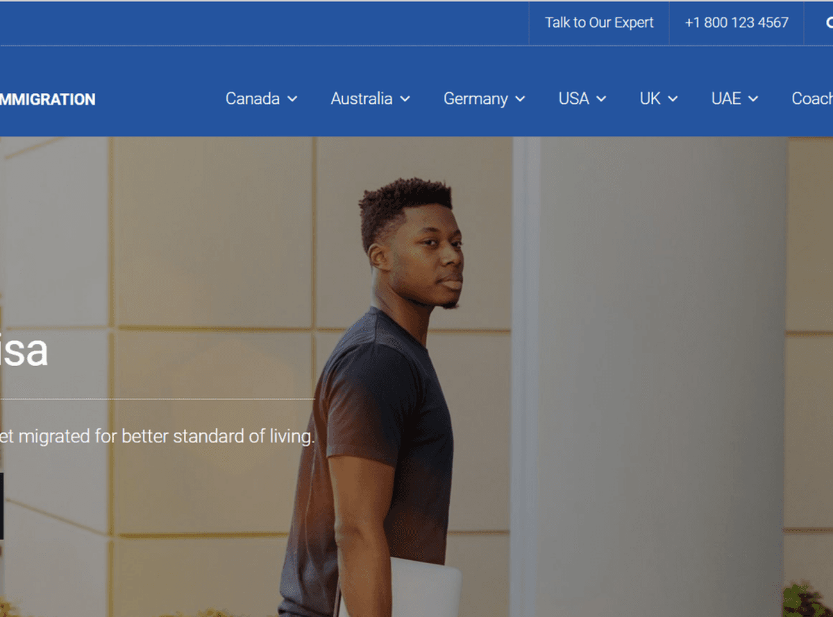 Visa Website